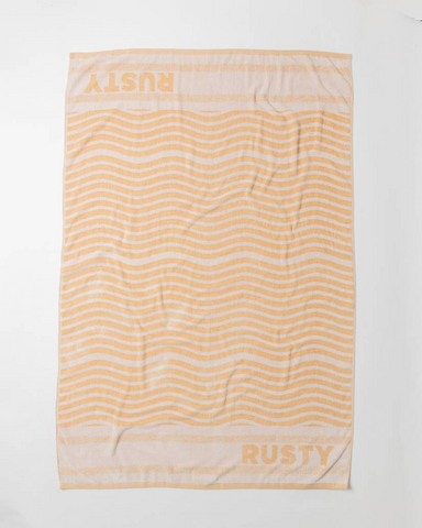 RUSTY GO WITH THE WAVES TOWEL
